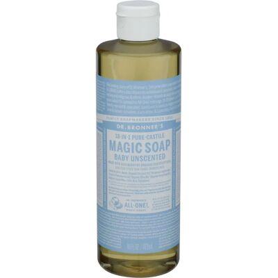 Dr. Bronner's - Baby - Unscented - 473 ml - Liquid Soap Dr. Bronner's - Baby - Unscented - 473 ml - Liquid Soap
