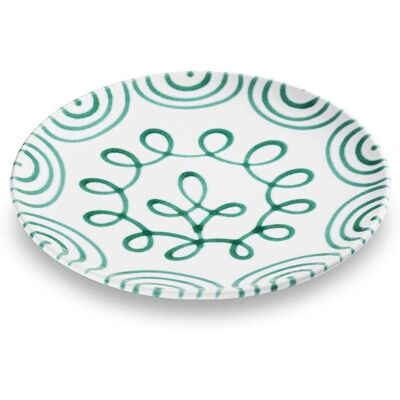 Plato de Carne Gmundner Keramik - Verde Escosido - 25cm Plato de Carne Gmundner Keramik - Verde Escosido - 25cm