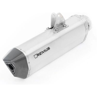 Silenziatore Remus Black Hawk Race Acciaio Inox Slip-On - Silenziatore Silenziatore Remus Black Hawk Race Acciaio Inox Slip-On - Silenziatore