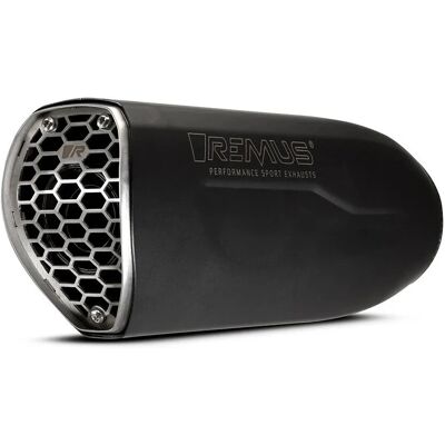 REMUS - NXT - Nero - Acciaio inossidabile - Muffler REMUS - NXT - Nero - Acciaio inossidabile - Muffler
