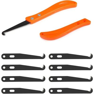 GOTRAYS - TileGrip - 2pc - 10 hojas - Cuchillo de lechada GOTRAYS - TileGrip - 2pc - 10 hojas - Cuchillo de lechada