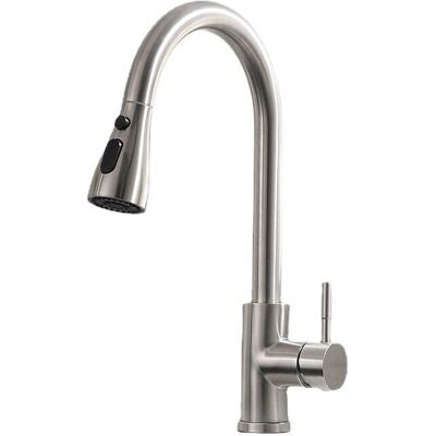 GOTRAYS 360° Swivel Pull-Out - Chrome finish - SUS304 acero inoxidable - Grifo de cocina GOTRAYS 360° Swivel Pull-Out - Chrome finish - SUS304 acero inoxidable - Grifo de cocina