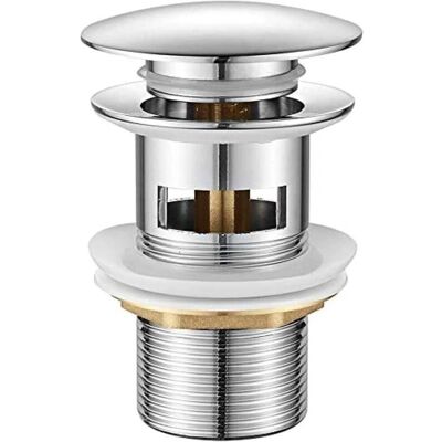 GOTRAYS M20502 - chrome - tapón elevable - Desagüe de lavabo GOTRAYS M20502 - chrome - tapón elevable - Desagüe de lavabo