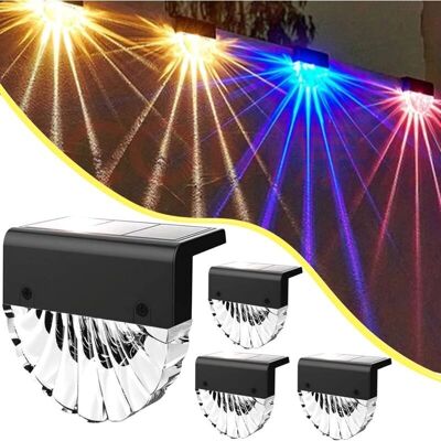 GOTRAYS - Luces solares exteriores - 4-pack - Cambio de color GOTRAYS - Luces solares exteriores - 4-pack - Cambio de color