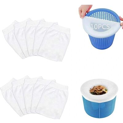 GOTRAYS - Skimmer Socks - White - Pool Filter Socks GOTRAYS - Skimmer Socks - White - Pool Filter Socks