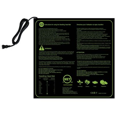 GOTRAYS - Plant Heating Mat - 50x52 cm GOTRAYS - Plant Heating Mat - 50x52 cm