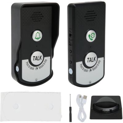 GOTRAYS - Campanello Interfono 2pz - 2 piezas - Intercom GOTRAYS - Campanello Interfono 2pz - 2 piezas - Intercom