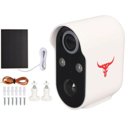 GOTRAYS - Solar Battery Cam - Night Vision - Security Camera GOTRAYS - Solar Battery Cam - Night Vision - Security Camera