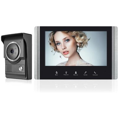 GOTRAYS VideoDoorPhone - IR camera - 7 inch LCD - wired GOTRAYS VideoDoorPhone - IR camera - 7 inch LCD - wired