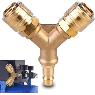 GOTRAYS - Raccordo aria a Y 1/4 - Air distributor GOTRAYS - Raccordo aria a Y 1/4 - Air distributor