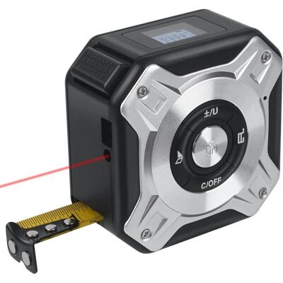 GOTRAYS - 2-in-1 Laser Tape Measure - 5m Tape GOTRAYS - 2-in-1 Laser Tape Measure - 5m Tape