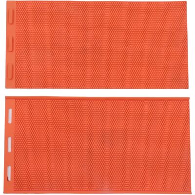GOTRAYS 5.4mm - silicona - plegable - naranja - Molde de cera de abejas GOTRAYS 5.4mm - silicona - plegable - naranja - Molde de cera de abejas
