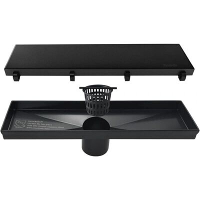 GOTRAYS - Scarico doccia lineare 30 cm con inserto 2 in 1 ceramica - 30 cm - Ceramic insert - Shower drain GOTRAYS - Scarico doccia lineare 30 cm con inserto 2 in 1 ceramica - 30 cm - Ceramic insert - Shower drain