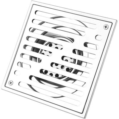GOTRAYS - Scarico doccia quadrato inox 150x150 - Inox - 150x150 - Shower Drain GOTRAYS - Scarico doccia quadrato inox 150x150 - Inox - 150x150 - Shower Drain