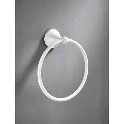 SERBIA - Porta asciugamani ad anello bianco - White SERBIA - Porta asciugamani ad anello bianco - White