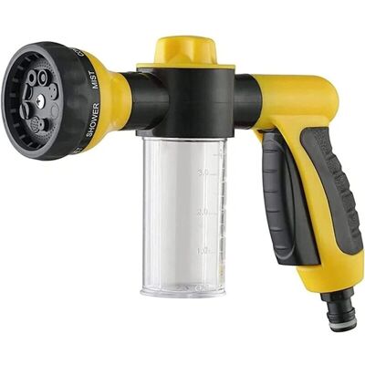 SERBIA - Pistola spruzzo giardino - 8 modes - soap reservoir - Garden Hose Spray Gun SERBIA - Pistola spruzzo giardino - 8 modes - soap reservoir - Garden Hose Spray Gun
