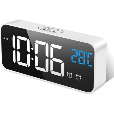 SERBIA - Morning Mirror - LED 14x6 cm - Digital clock SERBIA - Morning Mirror - LED 14x6 cm - Digital clock