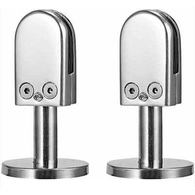 Rustfrit Stål Glas Klemme - Passer til 5-8mm Glas - Holdbar & Nem at Installere Rustfrit Stål Glas Klemme - Passer til 5-8mm Glas - Holdbar & Nem at Installere