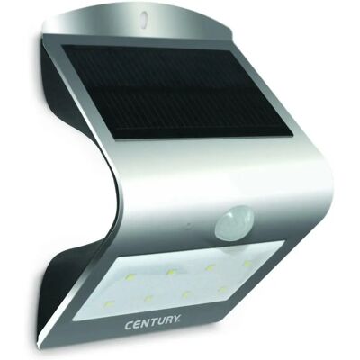 Luminária de parede solar LED Century - 220 lm, 4000K, sensor de movimento Luminária de parede solar LED Century - 220 lm, 4000K, sensor de movimento