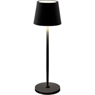 Lampada da tavolo Century Lume Plus - Ricaricabile, LED 2,2W, Nero Lampada da tavolo Century Lume Plus - Ricaricabile, LED 2,2W, Nero
