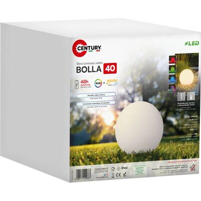 Century Bll-044000 Lampada da terra solare LED RGB+30 Century Bll-044000 Lampada da terra solare LED RGB+30