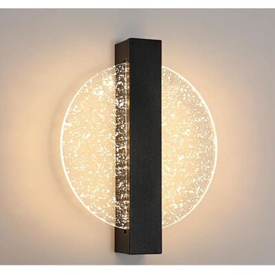 Linghhang - LED 12W Wall Lamp - Black - Wall lamp Linghhang - LED 12W Wall Lamp - Black - Wall lamp