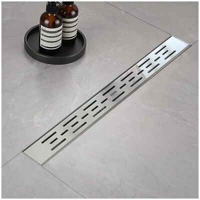 LINGHHANG Stainless Steel Shower Channel - 100cm - Siphon & Filter LINGHHANG Stainless Steel Shower Channel - 100cm - Siphon & Filter