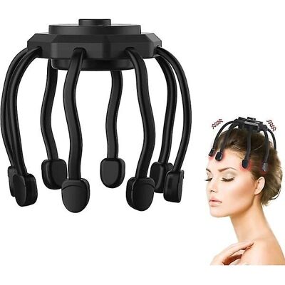 Sztxj Head Massager - Electric 3 Modes Stress Relief - Black Sztxj Head Massager - Electric 3 Modes Stress Relief - Black