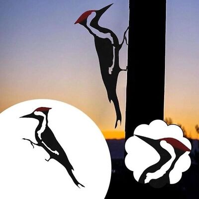 Sztxj Bird Silhouette Metal Art - Garden Decoration Sztxj Bird Silhouette Metal Art - Garden Decoration