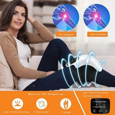 Sztxj Wireless Knee Massager - Infrared Deep Heat Pain Relief Sztxj Wireless Knee Massager - Infrared Deep Heat Pain Relief