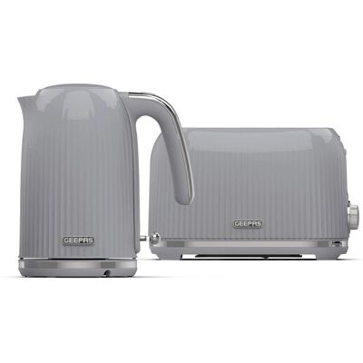 Geepas - 1750W Toaster&1.7L Cordless Electric Kettle - 2-in-1 kitchen appliance Geepas - 1750W Toaster&1.7L Cordless Electric Kettle - 2-in-1 kitchen appliance