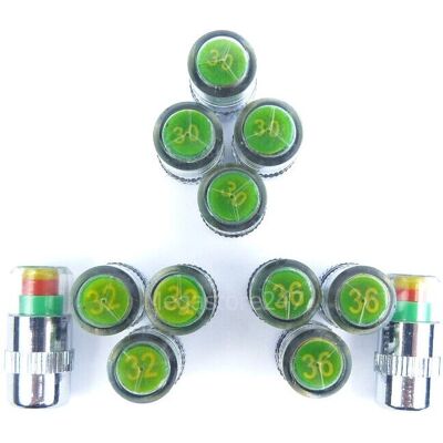 Hyfive - Tyre Pressure Monitor Caps - 30 psi Hyfive - Tyre Pressure Monitor Caps - 30 psi
