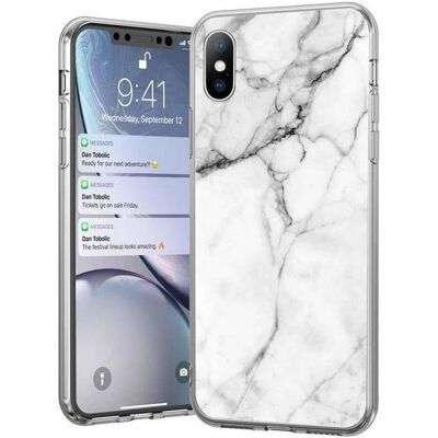 Θήκη τηλεφώνου από λευκό μάρμαρο Wozinsky για Redmi 10X & Note 9 Θήκη τηλεφώνου από λευκό μάρμαρο Wozinsky για Redmi 10X & Note 9
