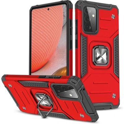 Wozinsky - Galaxy A72 4G - Rouge - Housse blindée - Étui téléphone - Publicité Wozinsky - Galaxy A72 4G - Rouge - Housse blindée - Étui téléphone - Publicité