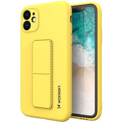 Wozinsky Keltainen Galaxy A32 5G Silikoni Kotelossa Taittuvalla Telineellä Wozinsky Keltainen Galaxy A32 5G Silikoni Kotelossa Taittuvalla Telineellä