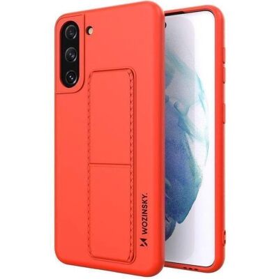 Coque avec Support Rouge Wozinsky Samsung Galaxy S21 Plus 5G - Étui Téléphone - Publicité Coque avec Support Rouge Wozinsky Samsung Galaxy S21 Plus 5G - Étui Téléphone - Publicité