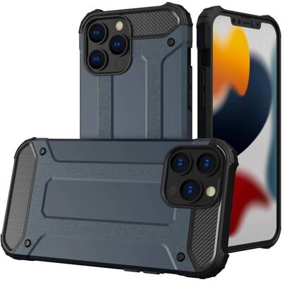 Custodia Hybrid Armor Blu Hurtel per iPhone 13 Pro Max Custodia Hybrid Armor Blu Hurtel per iPhone 13 Pro Max