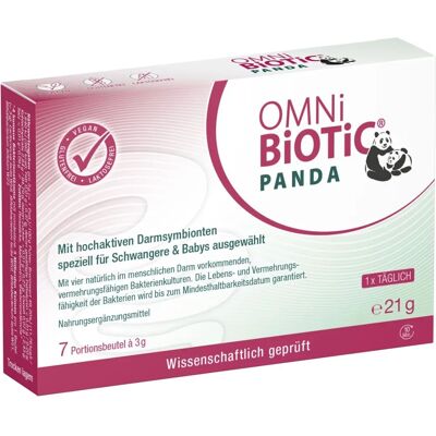 OMNI BiOTiC PANDA Pulver Beutel 7X3 g für Mama und Baby OMNI BiOTiC PANDA Pulver Beutel 7X3 g für Mama und Baby