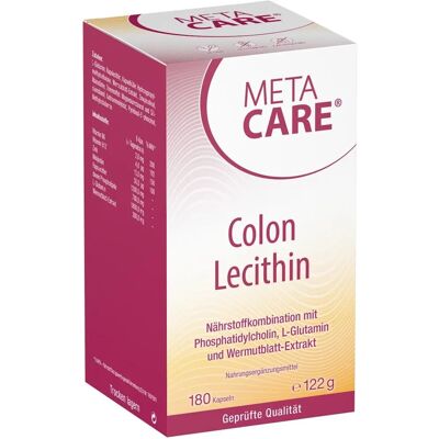 Meta Care Phosphatidylcholin - Darmunterstützung - 180 Vegane Kapseln Meta Care Phosphatidylcholin - Darmunterstützung - 180 Vegane Kapseln