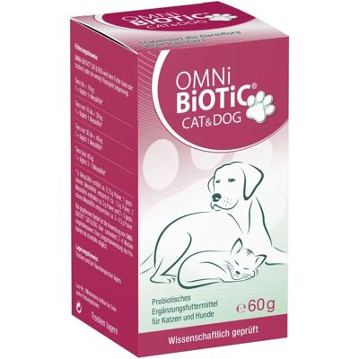 OMNi BiOTiC Cat & Dog - probiotisches Ergänzungsfuttermittel OMNi BiOTiC Cat & Dog - probiotisches Ergänzungsfuttermittel