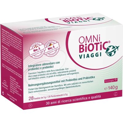 Omni-Biotic Viaggi - Integratore per l'equilibrio intestinale Omni-Biotic Viaggi - Integratore per l'equilibrio intestinale