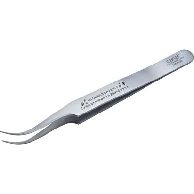 Canal Pinzetta Zecche - Curva, Acciaio Inox, 11cm - Rimozione Zecche Canal Pinzetta Zecche - Curva, Acciaio Inox, 11cm - Rimozione Zecche