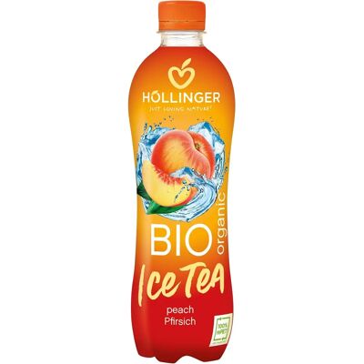 HOLLINGER Bio-Eistee Pfirsich - Eistee mit Pfirsichgeschmack HOLLINGER Bio-Eistee Pfirsich - Eistee mit Pfirsichgeschmack