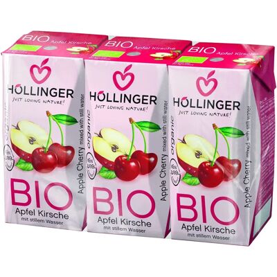 HOLLINGER Bio Apfel-Kirschsaft - 200ml HOLLINGER Bio Apfel-Kirschsaft - 200ml