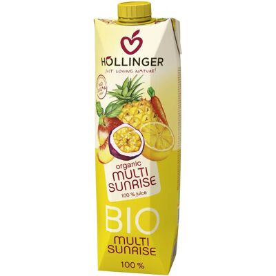 HOLLINGER Sunrise Bio Mehrfruchtsaft mit Karottensaft HOLLINGER Sunrise Bio Mehrfruchtsaft mit Karottensaft