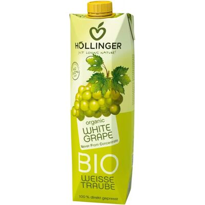 HOLLINGER Bio Weißer Traubensaft - 1000ml HOLLINGER Bio Weißer Traubensaft - 1000ml