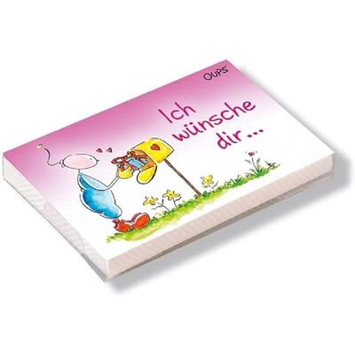 OUPS Grußkartenschachtel - 24 Karten - Herzliche Botschaften OUPS Grußkartenschachtel - 24 Karten - Herzliche Botschaften