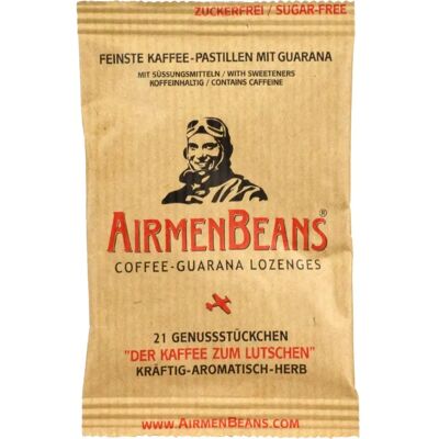 AirmenBeans Kaffee Pastillen - Guarana Energie - Kaffee Sorte AirmenBeans Kaffee Pastillen - Guarana Energie - Kaffee Sorte