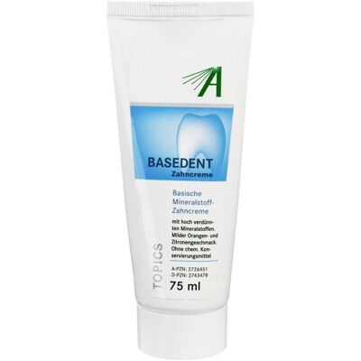 Adler Pharma Dentifrice Basedent - Minéral, Orange Citron - Dentifrice - Publicité Adler Pharma Dentifrice Basedent - Minéral, Orange Citron - Dentifrice - Publicité