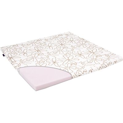 Traumeland Baby Matratze - Softschaum, Waschbarer Bezug, 98x98cm - Baby Mattress Traumeland Baby Matratze - Softschaum, Waschbarer Bezug, 98x98cm - Baby Mattress